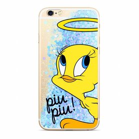 Pouzdro WarnerBros Tweety 009 Glitter iPhone 7/8